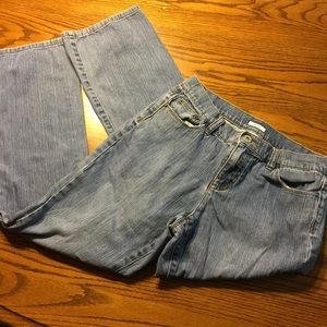 Liz Claiborne straight leg jeans petite